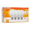 BULB LED 10YR 60W A19 27K 4PK 