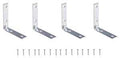 BRACE CORNER STL 2-1/2X5/8 ZN 