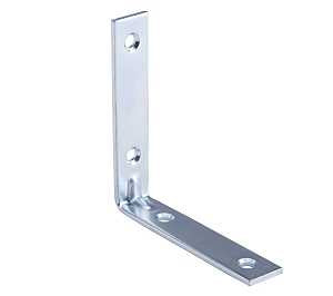 BRACE CORNER STL 3-1/2X3/4 ZN 