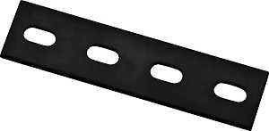 BRACE MEND 6X1.5X1/8 BLK STL  