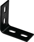 BRACE CORNER 3.1X1.5X1/8 BLK  