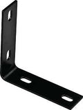 BRACE CORNER 5.1X1.5X1/8 BLK  