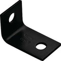 BRACE CORNER 2.5X1.5X1/8 BLK  