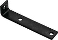 BRACE CORNER 7.5X1.5X3/16 BLK 