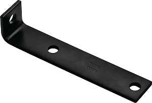 BRACE CORNER 7.5X1.5X3/16 BLK 