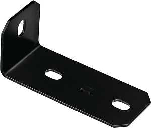 BRACE CORNER 6.8X3X1/8 BLK STL