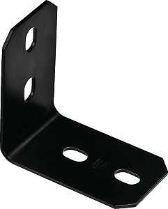 BRACE CORNER 4.9X3X1/8 BLK STL