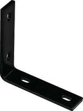 BRACE CNR 6.25X1.5X1/4 BLK STL