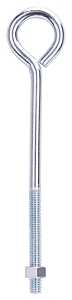 EYE BOLT STL 3/8X8IN ZINC     