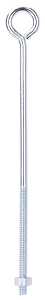 EYE BOLT STL 1/4X8IN ZINC     