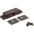 DOUBLE MAGNETIC CATCH BROWN   
