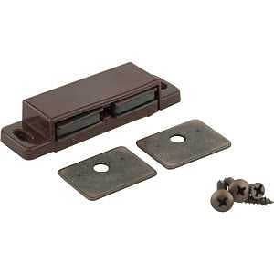 DOUBLE MAGNETIC CATCH BROWN   