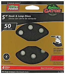 PREM 5IN 8HOLE HLOOP 50# PK4  