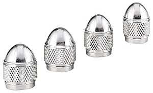 VALVE CAP SPORT ALUM SILVER   