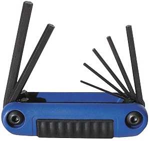 KEY HEX SET 7PC MET ERGO-FOLD 