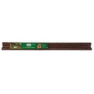 EDGING L BRICKFACE RUBBRF BRWN