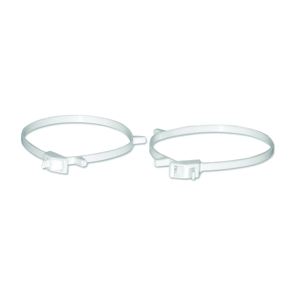 Dundas Jafine 2C234ZW Adjustable Clamp, Clamping Range: 3 to 4 in, Plastic