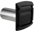HOOD VENT LOUVERED BLACK 4IN  