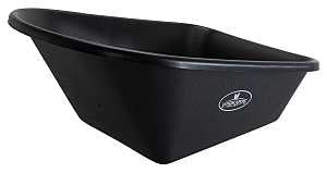 WHEELBARROW TRAY POLY 6 CUB FT