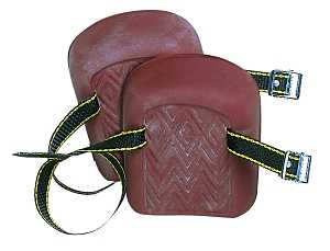 KNEE PAD NATURAL RUBBER MOLDED