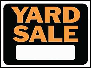 SIGN YARDS ALE 9X12IN PLASTIC 