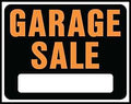SIGN GARAGE SALE JUMBO PLAST  