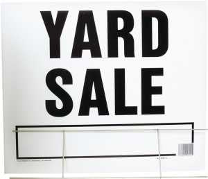 LAWN SIGN YARD SALE 20X24IN   