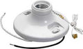 PULL CHAIN LAMPHOLDER WHT 250W