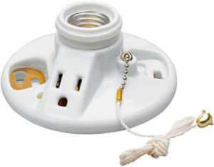 LAMPHOLDER INCAN 15A 125V 250W
