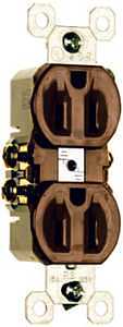 RECEPTACLE DPX 3W BRM 15A 125V