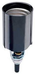 LAMPHOLDER BTM TURN KNOB BLACK