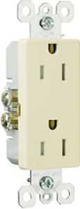 DECO RECEPTACLE DPX TR IVY 15A