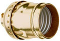 KEYLESS LAMPHOLDER MTL SHL BRS