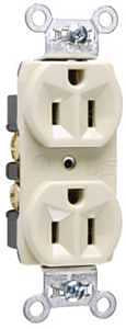 CSG RECEPTCL DPX IVRY 15A 125V