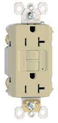 RECEPTACLE GFCI DPX IVORY 20A 