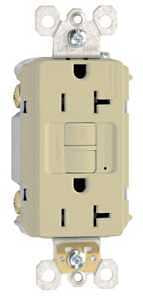 RECEPTACLE GFCI DPX IVORY 20A 