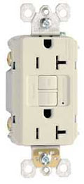 RECEPTACLE GFCI DPX LT ALM 20A