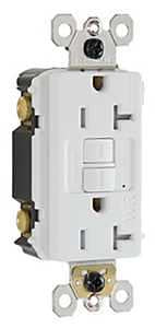 RECPTCL GFCI DPX TR WR WHT 20A