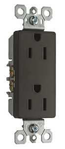 RECEPTACLE DPX TR DARK BRZ 15A
