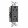 RECEPTACLE DUPLEX TR GRAPH 15A