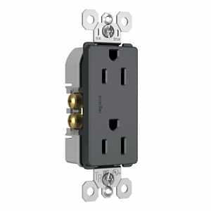 RECEPTACLE DUPLEX TR GRAPH 15A