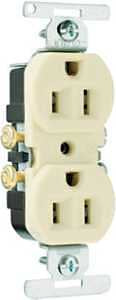 RECEPTACLE DUPLEX 3W IVRY 15A 