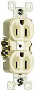 RECEPTCLE DUPLEX 3W LT ALM 15A