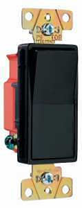 DECO SWTCH BLK 1P 20A 120/277V