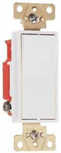DECO SWTCH WHT 3W 20A 120/277V