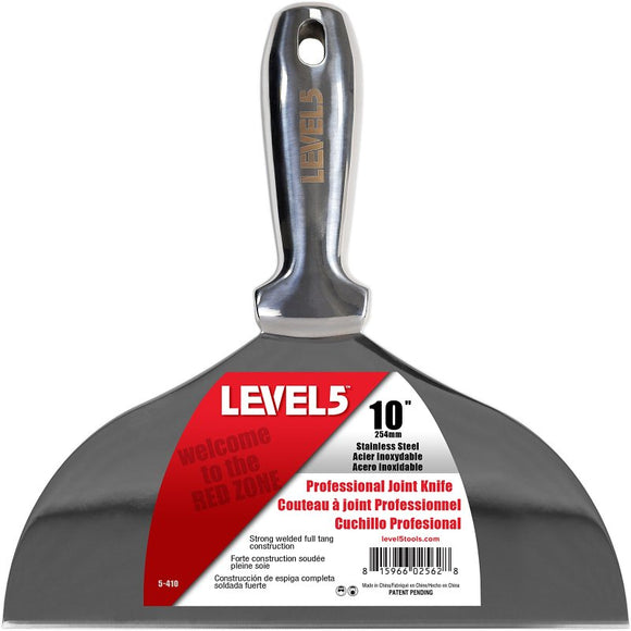 Level5 5-410 Joint Knife, 10 in W Blade, Stainless Steel Blade, Full-Tang Blade, Comfortable, Curved Handle
