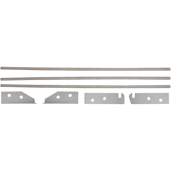 Level5 4-833 Flat Box Repair Kit, Brass