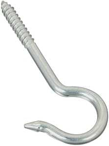 HOOK CEILING 4-1/8IN NO 3 ZINC