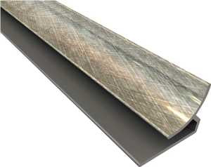 TRIM CORNER INSIDE SILVER 18IN