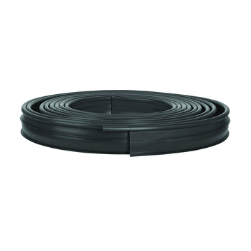 Suncast PRO60 Lawn Edging, 60 ft L, 5 in H, Polyethylene, Black